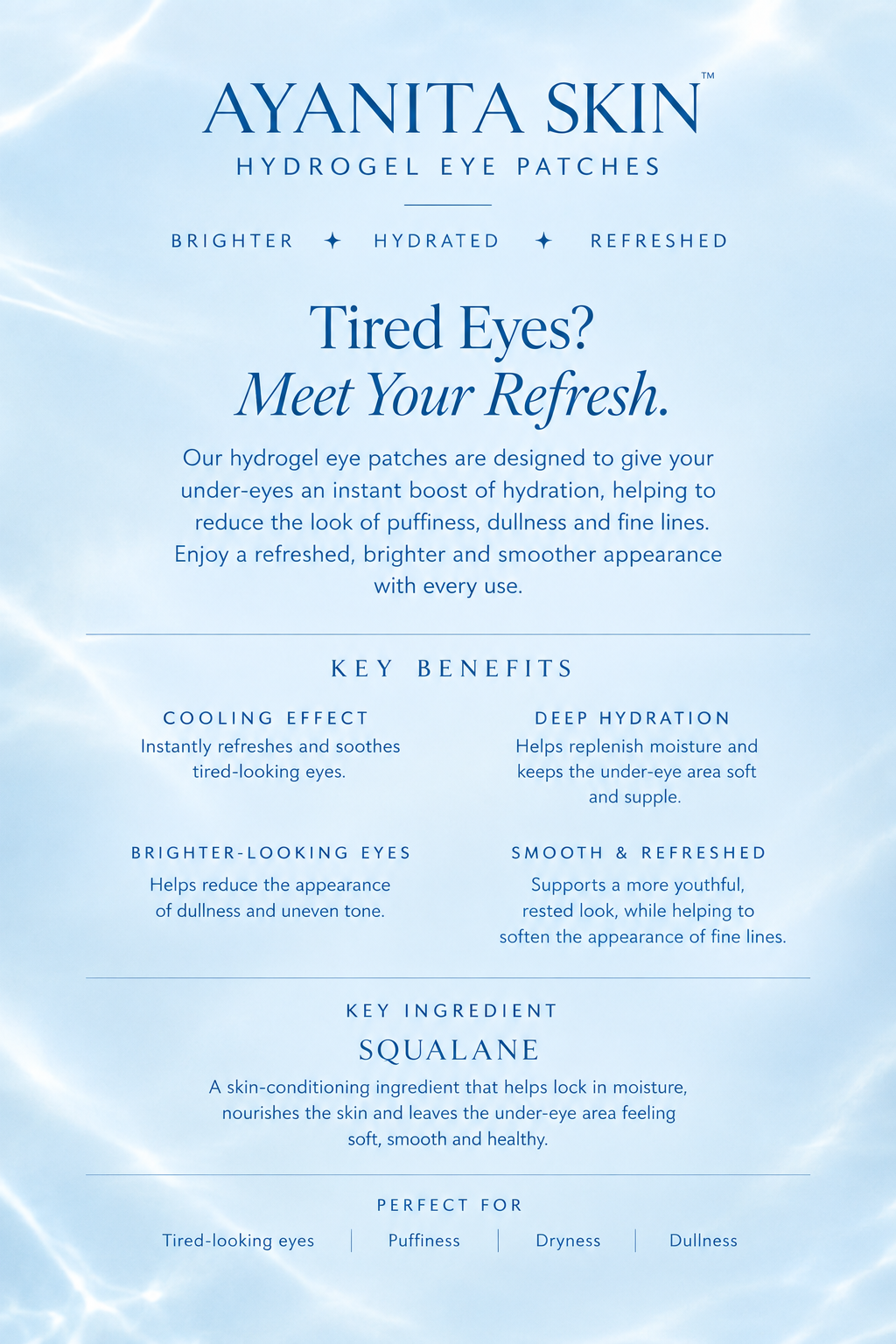 hydrogel eyepatches